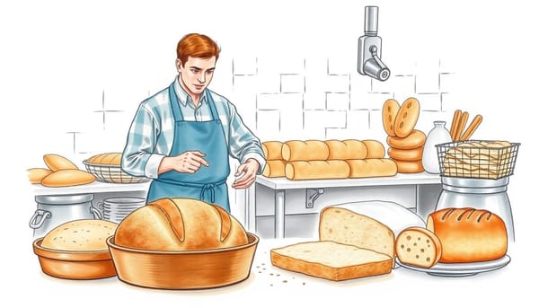 Узнайте, как я открыл бизнес по производству хлеба и хлебобулочных изделий. Все этапы, проблемы и советы для начинающих.