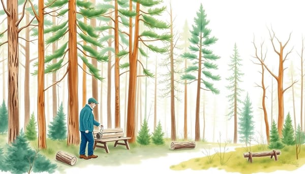 Откройте для себя мир лесоводства! Узнайте, как я начал бизнес в этой сфере и с какими трудностями столкнулся.