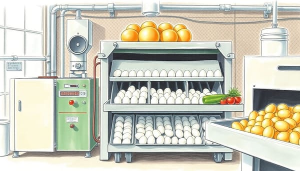 28.30.81 — Производство машин для очистки, сортировки или калибровки яиц, фруктов или прочих сельскохозяйственных продуктов,