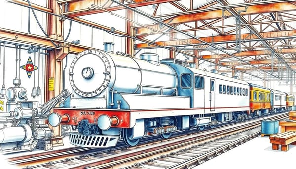 30.20.4 — Производство частей железнодорожных локомотивов, трамвайных и прочих моторных вагонов и подвижного состава; произв