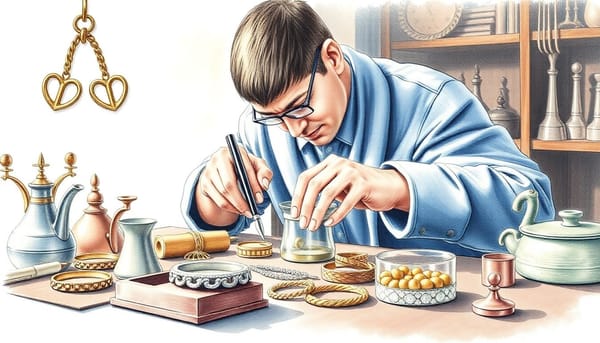 32.12.69 — Изготовление ювелирных изделий и аналогичных изделий по индивидуальному заказу населения из прочих драгоценных ме