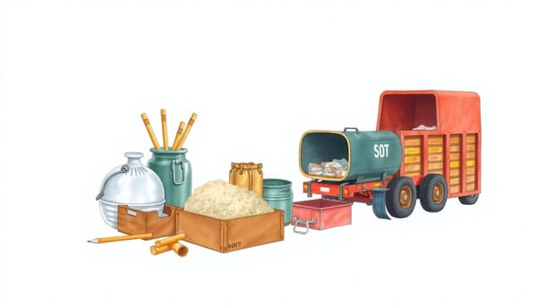 38.32.1 — Сортировка материалов для дальнейшего использования