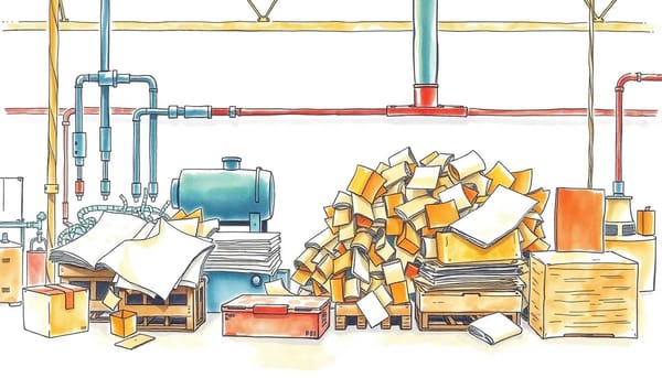 38.32.52 — Утилизация отходов бумаги и картона во вторичное сырье