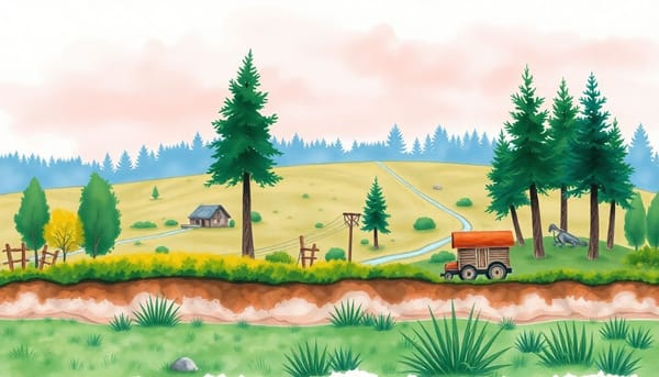 43.12.2 — Производство дренажных работ на сельскохозяйственных землях, землях лесных территорий, а также на строительных пло