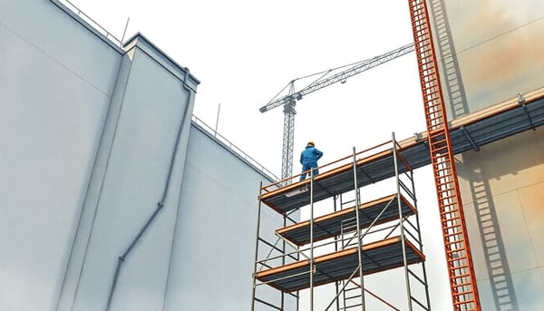 43.99.2 — Работы по установке строительных лесов и подмостей