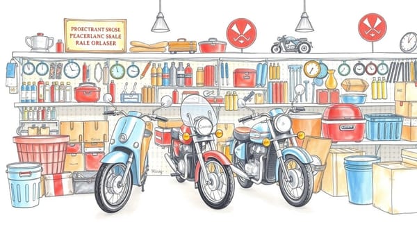 45.40.3 — Торговля розничная мотоциклами, их деталями, узлами и принадлежностями прочая