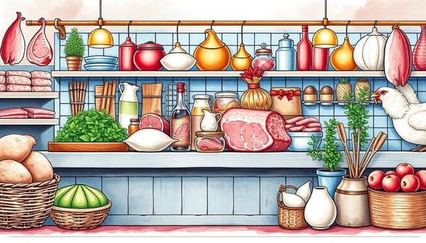 46.32.2 — Торговля оптовая продуктами из мяса и мяса птицы