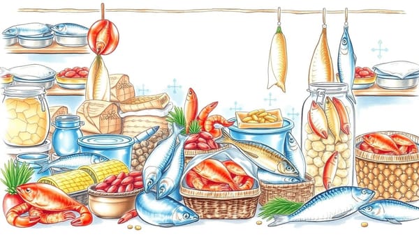 46.38.1 — Торговля оптовая рыбой, ракообразными и моллюсками, консервами и пресервами из рыбы и морепродуктов