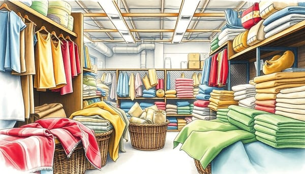 46.41 — Торговля оптовая текстильными изделиями