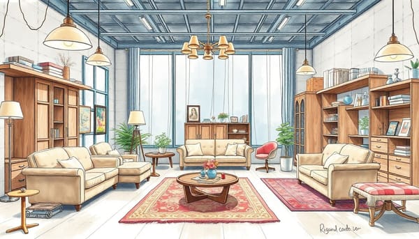 46.47 — Торговля оптовая мебелью, коврами и осветительным оборудованием