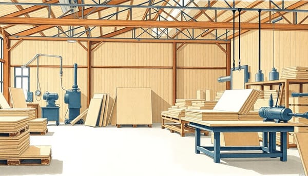 Узнайте о практическом опыте предпринимателя в производстве древесно-стружечных плит – от старта до успешного бизнеса.