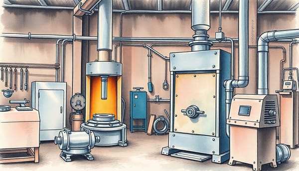 Узнайте, как я открыл бизнес по производству кузнечно-прессового оборудования, преодолев сложности и добиваясь успеха.