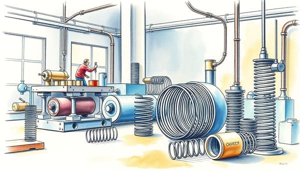 Узнайте, как я открыл бизнес по производству изделий из проволоки и пружин, и overcame проблемы на каждом этапе.