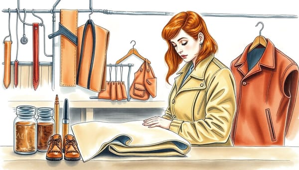 Создайте уникальную и успешную линию одежды из кожи с помощью моего опыта в бизнесе. Читайте о пути к успеху в этой захватыв