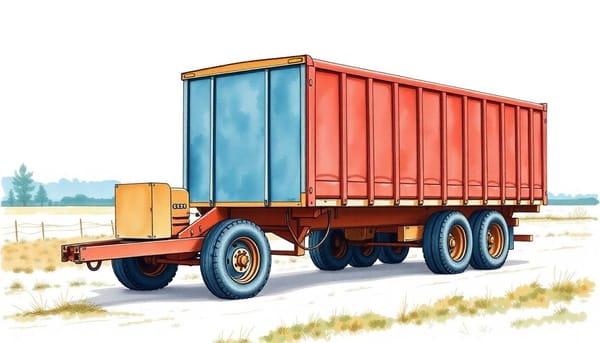 Откройте двери в мир агробизнеса: мой опыт в производстве самозагружающихся прицепов и полуприцепов.