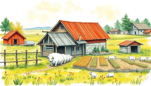 Откройте мир смешанного сельского хозяйства! Узнайте, как начать свой бизнес и справиться с вызовами на пути.