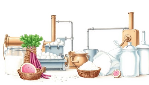 Откройте для себя мой путь в бизнесе по производству сахара из сахарной свеклы, включая ключевые этапы и решения проблем.